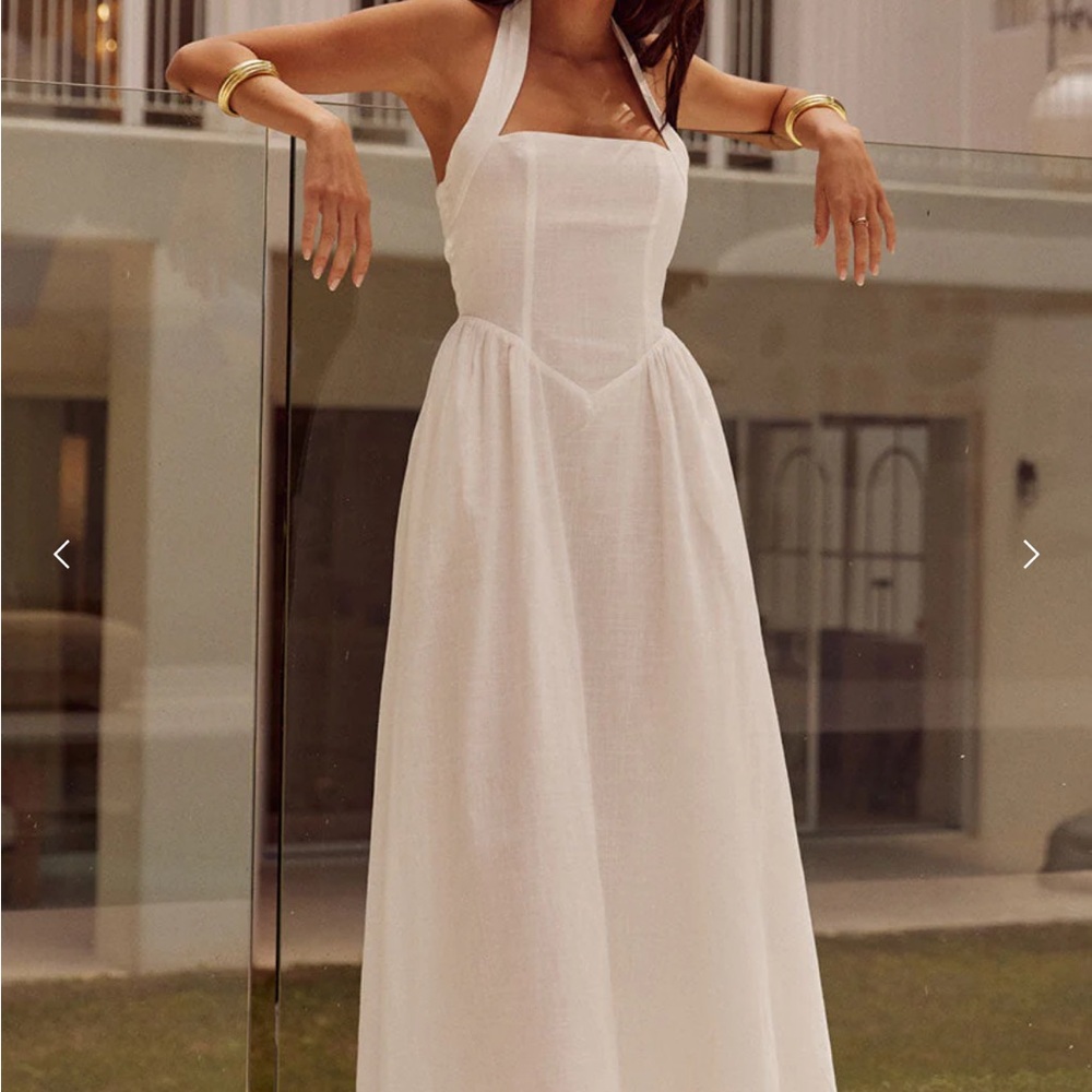 Runaway The Label Locklea Midi Dress NWT